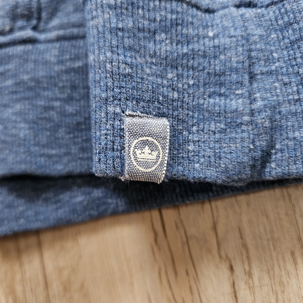 Peter Millar Men's Blue Pullover Drawstring Hoodi… - image 3